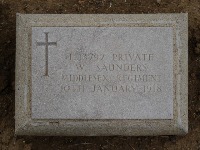 Struma Military Cemetery - Saunders, W